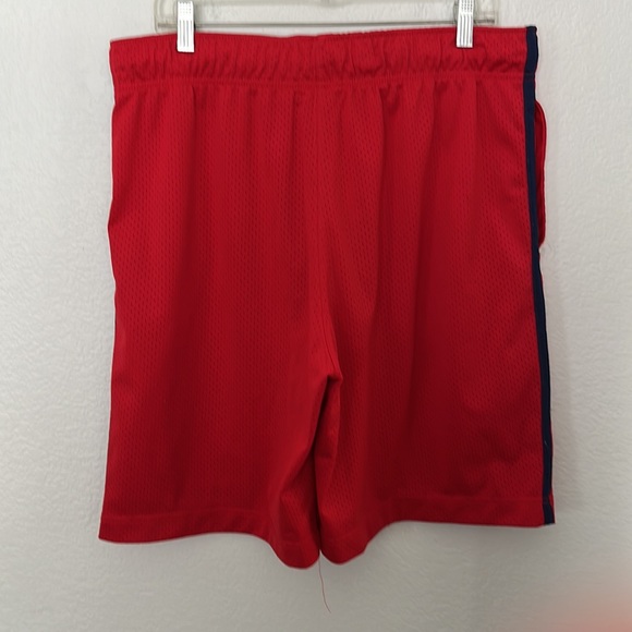 🇺🇸RALPH LAUREN B BALL SHORTS RED SZ L  W/ POCKETS GREAT CONDITION! - Picture 7 of 7